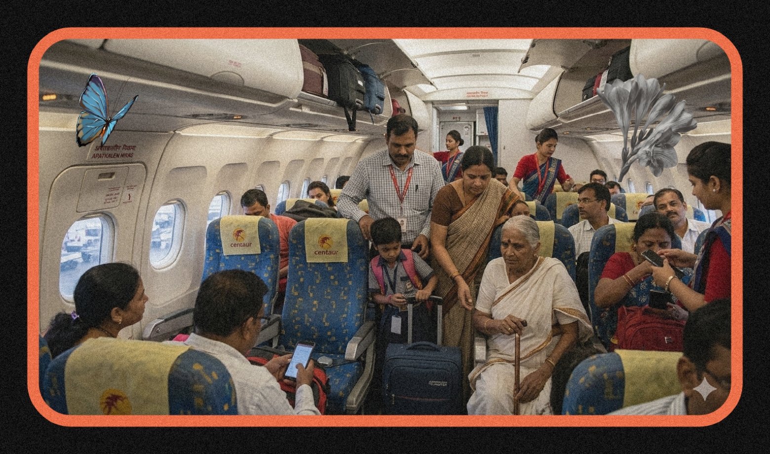 Air india flight drops